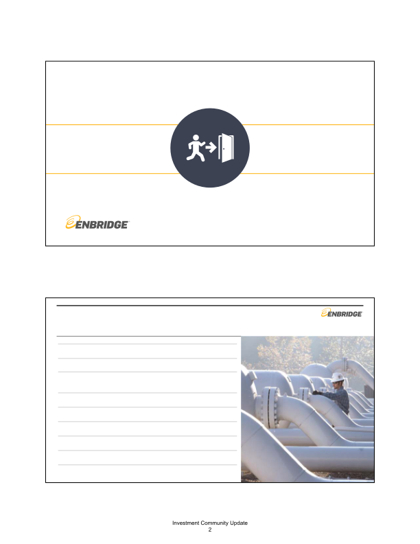 Enbridge Mid-Year Investor Update Meeting slide image #5