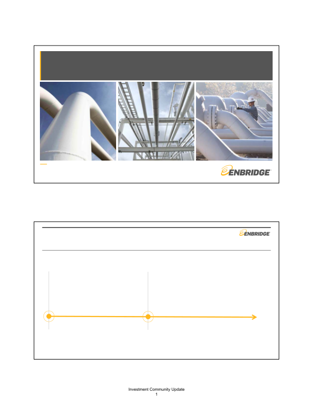 Enbridge Mid-Year Investor Update Meeting slide image #4