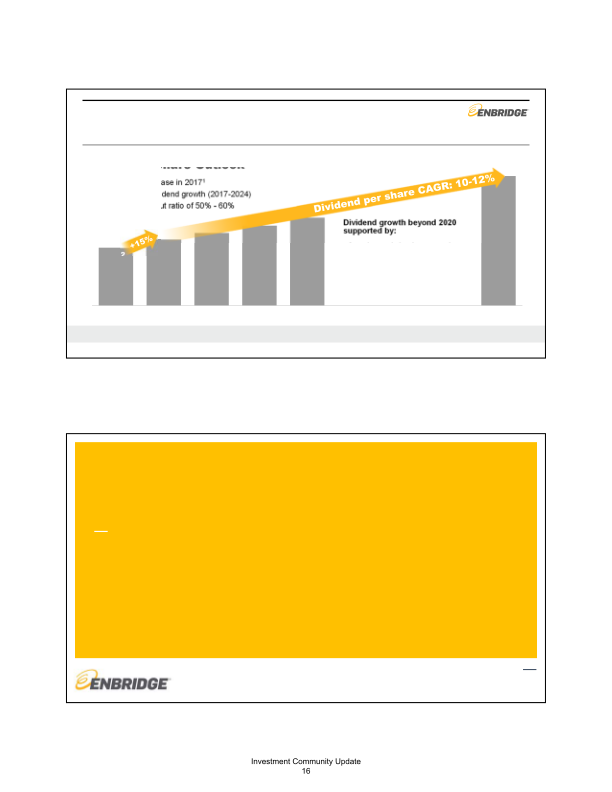 Enbridge Mid-Year Investor Update Meeting slide image #19