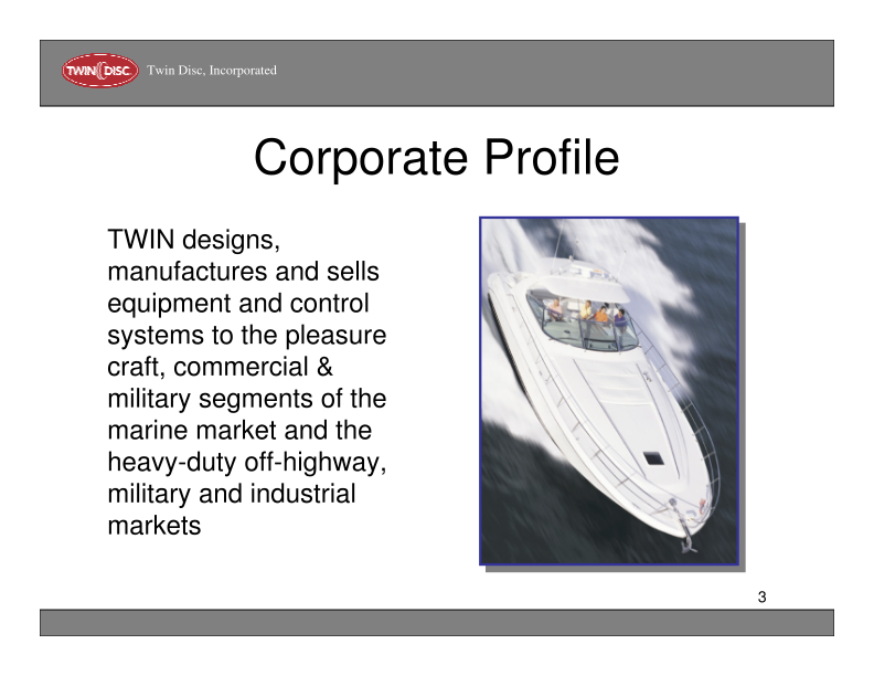 Twin Disc Company Presentation slide image #4