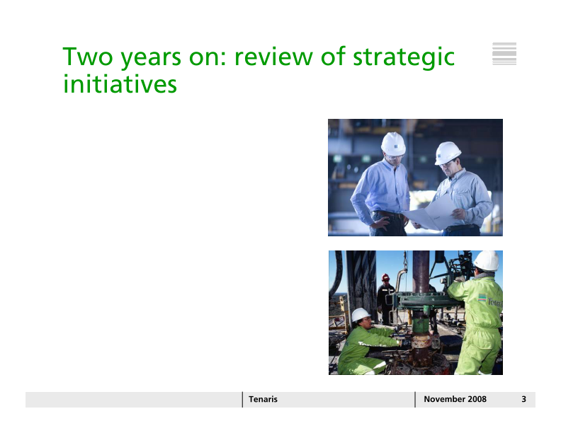 Tenaris Investor Presentation slide image #4