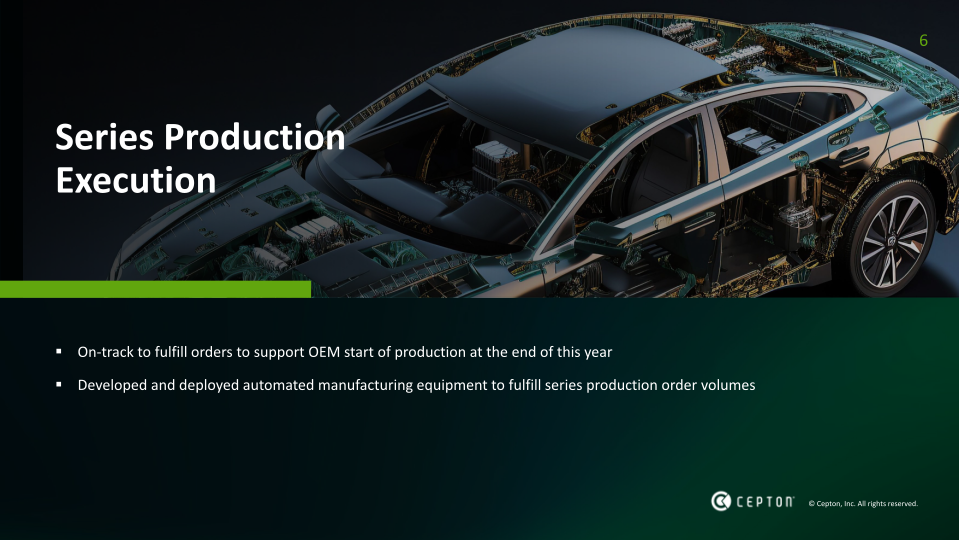 Cepton Q2 23 Business Update slide image #7