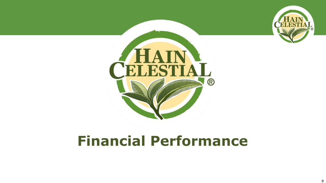 Hain Celestial Third Quarter Fiscal Year 2023 Financial Results slide image #10