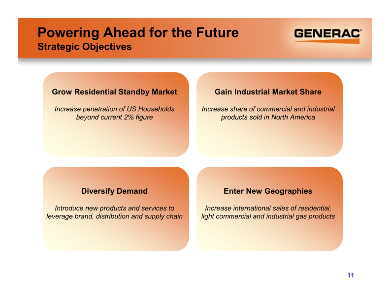 Generac Investor Presentation slide image #12