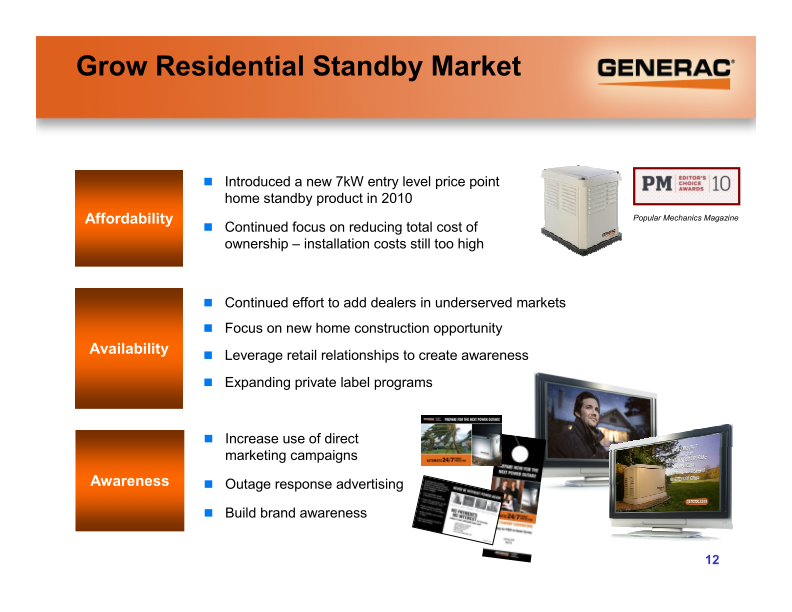 Generac Investor Presentation slide image #13