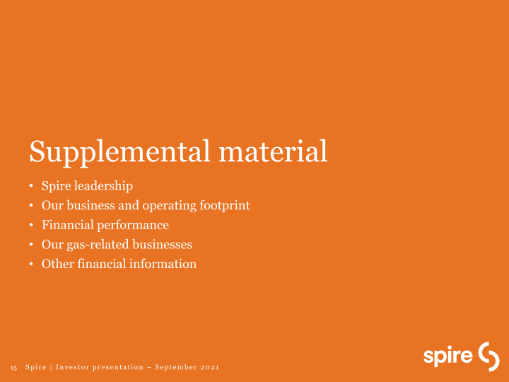 Spire Investor Presentation slide image #16