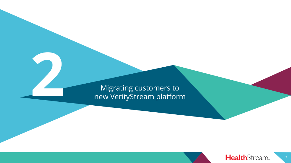 Healthstream 2020 Third Quarter Investor Presentation  slide image #18