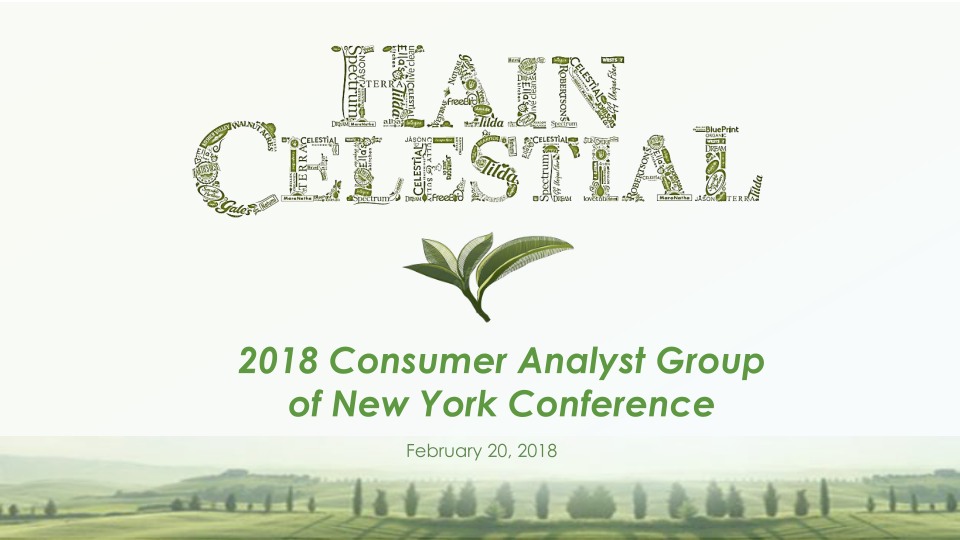 2018 Consumer Analyst Group of New York Conference image