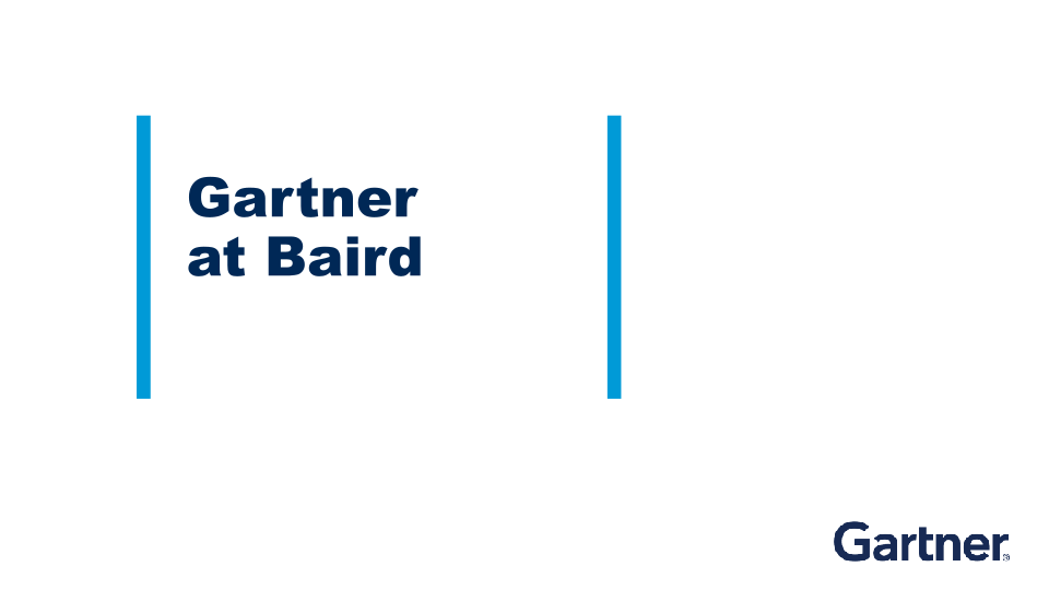 Gartner at Baird image