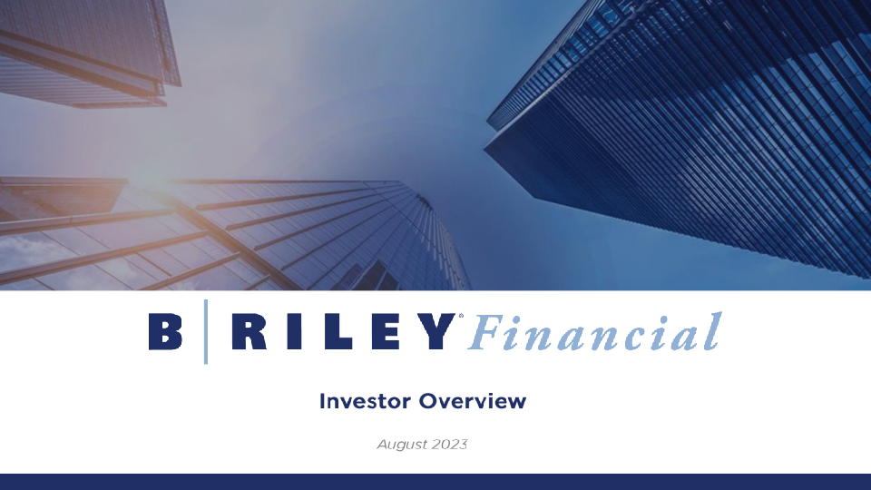 Brilefinancial Investor Overview Q2 2023 image