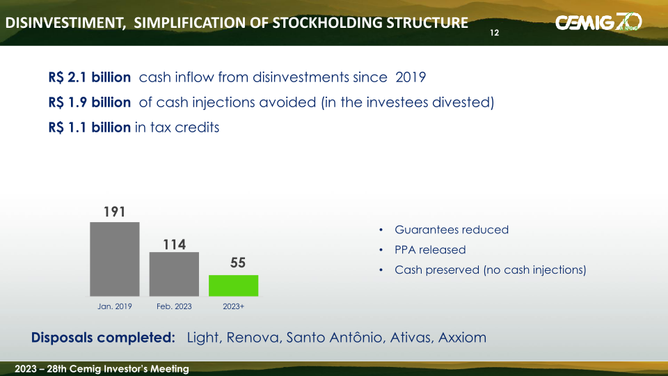 28th Cemig Investors Meeting slide image #13