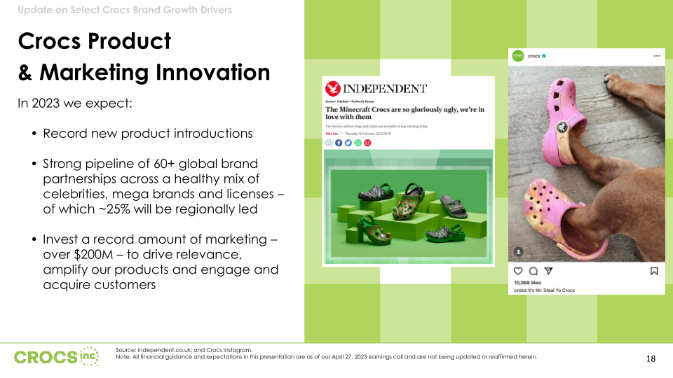 Crocs Inc Investor Presentation slide image #19