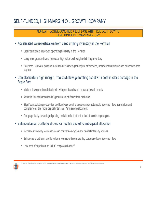 Callon Acquisition of Carrizo Amended Merger Agreement slide image #8