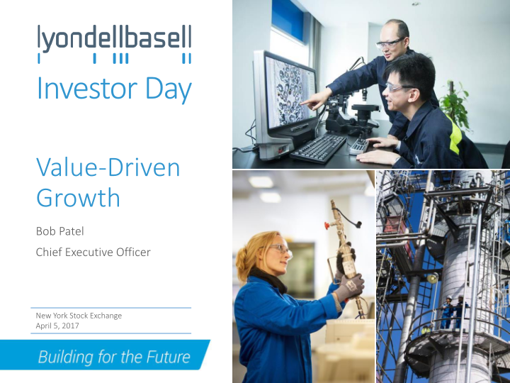 Lyondellbasell Investor Day slide image #5