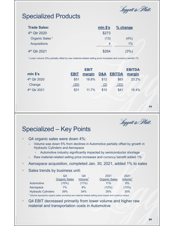 Fourth Quarter Summary Financial Information slide image #11