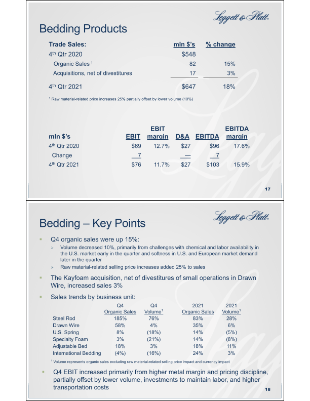 Fourth Quarter Summary Financial Information slide image #10