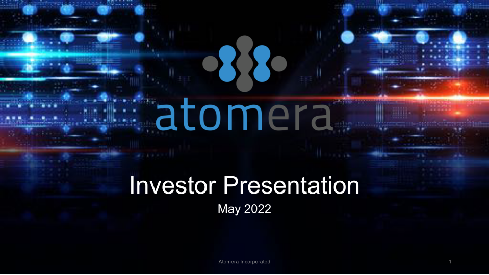 Atomera Investor Presentation image