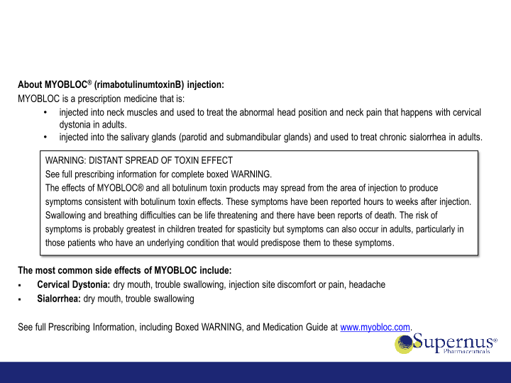 Acquisition of US WorldMeds’ CNS Portfolio slide image #26