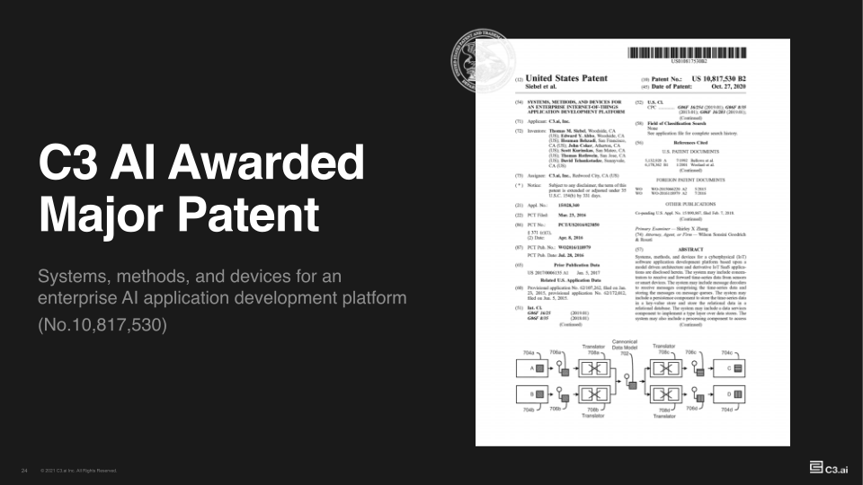 C3.AI Business Update Q3 FY21 slide image #25