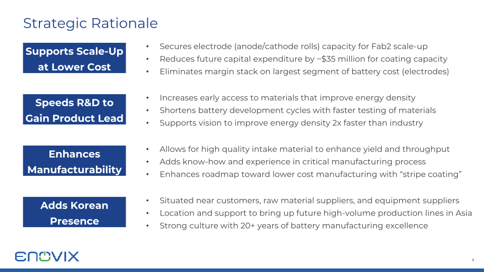 Enovix to Acquire Routejade slide image #5