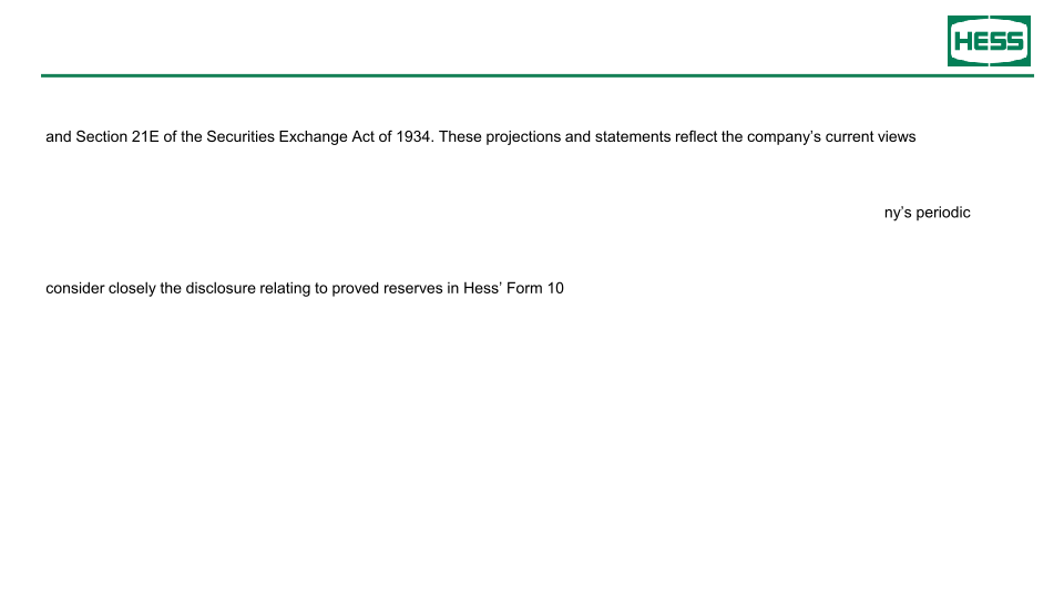 Hess Investor Day slide image